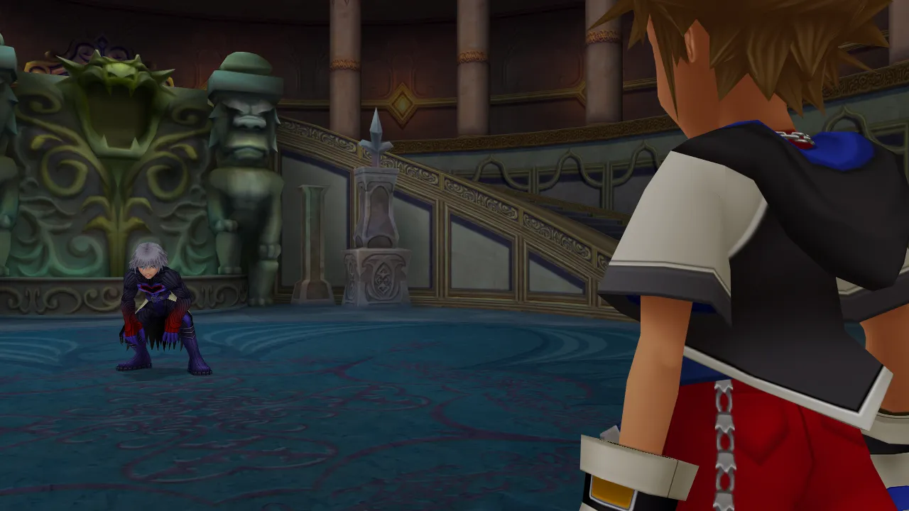 Hollow Bastion Defeat Riku I White Trinity Event